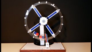 Perpetual Ferris wheel pick and place mechanism overbalanced wheel [upl. by Settle]