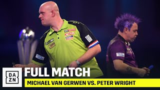 FULL MATCH  Michael van Gerwen vs Peter Wright 201920 Darts World Championship [upl. by Hizar806]