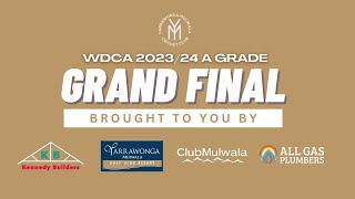 WDCA A Grade Grand Final DAY 2  202324 Yarrawonga Mulwala v Rovers United Bruck [upl. by Nightingale]