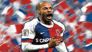 Thierry Henrys Best Goals for France International Brilliance on Display  Which one is your fav [upl. by Hsirehc]