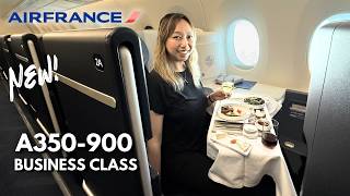 NEW Air France A350 Business Class ‍✈️ PPT to LAX  Best Business Class for Bora Bora [upl. by Man689]