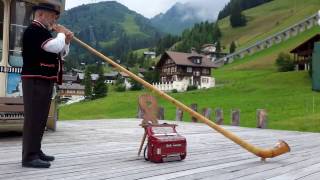 Brahms Alphorn Melody [upl. by Leahcimnaes974]