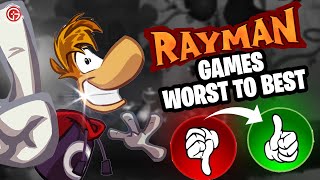 Rayman Games Ranked Worst To Best [upl. by Anailuj548]