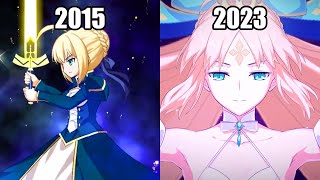 THE EVOLUTION OF FGOS NOBLE PHANTASMS 🏆 [upl. by Targett]