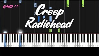 Creep  Radiohead  Piano Cover [upl. by Cassy]