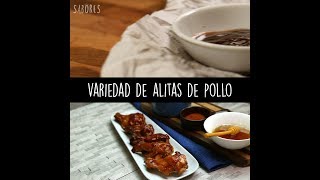 Variedad de alitas de pollo [upl. by Rafael]