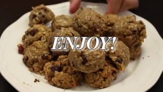 Glutenfree ChocolateCoconutCranberry Cookies recipe [upl. by Orimlede]