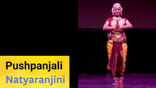 Pushpanjali  Bharatanatyam Arangetram 2024  Natyaranjini Singapore classicaldance [upl. by Nylrebmik]