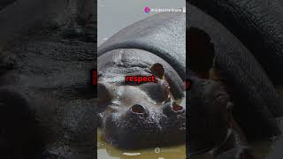 Hippo VS Crocodile shortsfeed animals natureenthusiast [upl. by Audie156]