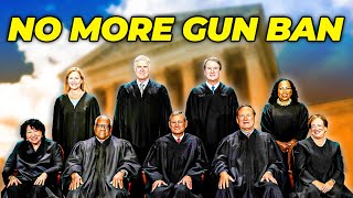 Supreme Court Just Announced NEW LAW To End All Gun Restrictions [upl. by Cilegna]