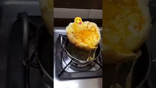 Fluffy omelette 😋trending shortsfeed food song cooking viralshorts like ystshorts 🥰👍🙏 [upl. by Noirda]