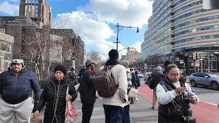 Walking in the Bronx  Fordham Road amp Bronx Little Italy  December 2023 [upl. by Griffin]