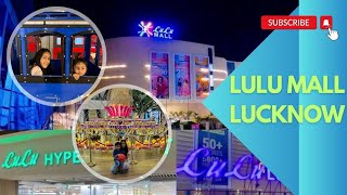 Explore India’s Biggest Mall  Lulu Mall Lucknow Full Tour Vlog l Lulu Mall Lucknow [upl. by Lennaj]