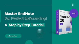 How to Download Install and Use EndNote for Free Complete Guide EndNote ব্যবহার করার পদ্ধতি [upl. by Juster]