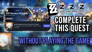 Complete The Zenless Zone Zero Discord Quest WITHOUT Playing or Streaming The Game  FREE REWARDS [upl. by Oliy]