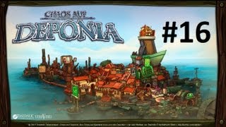 Lets Play Chaos auf Deponia 16  Ich bin hier Du bist hier Schnabeltier HD Ryo [upl. by Cira]