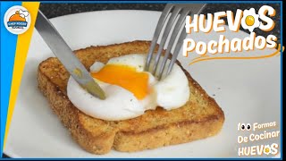 100 formas de cocinar huevos 3 huevos pochados [upl. by Rogerg290]