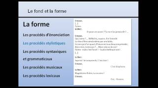 Analyser un texte littéraire le fond et la forme [upl. by Charleton]