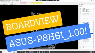 Boardview  Schematics Schematic Diagram  ASUS P8H61 REV 100 Free Dowload [upl. by Asyla]