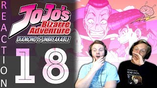 SOS Bros React  JoJos Bizarre Adventure Part 4 Episode 18  Shigechis Harvest Part 1 [upl. by Thurmann]