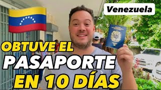 🤯SAQUE EL PASAPORTE VENEZOLANO EN 10 DÍAS  Cómo solicitar tu pasaporte 2023 Tutorial 😄 [upl. by Aehsat]