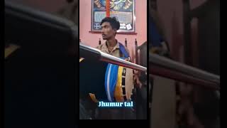 Jhumur tal Play on bangla dhol new song like music trneding love [upl. by Eenattirb]