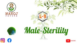 Male Sterility  Plant Breeding  9  GMS CMS CGMS systems  Agriculture  ICARJRF [upl. by Ertsevlis]