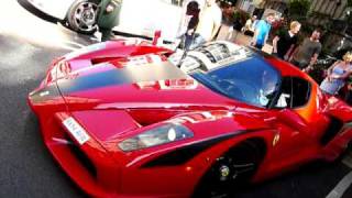 FERRARI ENZO CRAZY ACCELERATION IN LONDON [upl. by Alurta]