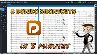 Dorico 5 Tutorial  8 Shortcuts and Tips to Make Music Faster [upl. by Anivlac255]