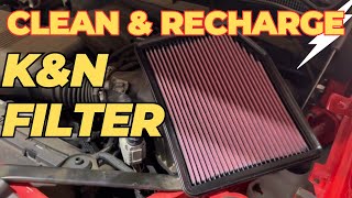 How to Clean a KampN Air Filter  Fast amp Easy [upl. by Adnilemreh838]