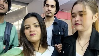 Sameer Abbasi Ke Saath Mera First Vlog 🙈❤️ Mr Altamas  Sanaya  Sameer Khan  Wish [upl. by Ennairod]