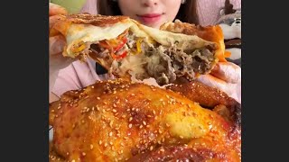 Rotisserie Chicken AsmrEating EATING SOUNDS NO TALKING  Ksuffka ASMR [upl. by Bridges334]