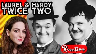 LAUREL amp HARDY  Twice Two  REACTION [upl. by Wallie656]