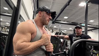 9 weeks out Arnold Classic  Training Chest [upl. by Fachini947]