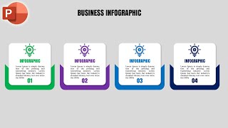 How to Design Business Infographic Agendas Slide in PowerPoint [upl. by Ruelu701]