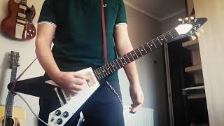 Rose Tattoo  quotRock n Roll Outlawquot guitar cover [upl. by Fara798]