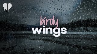 Birdy  Wings Acoustic Lyrics [upl. by Berriman217]