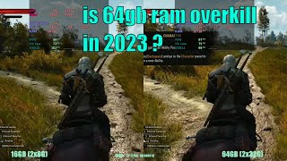 64gb RAM vs 16gb RAM in 2023 [upl. by Atiral902]