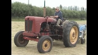 Haymaking with David Brown 950 amp Lister tedder July 2004 [upl. by Catha]