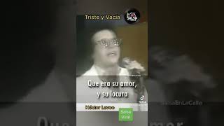 Triste y Vacía  Héctor Lavoe A Capella [upl. by Ofloda76]