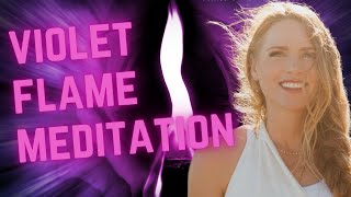 Violet Flame Meditation for Peace and Tranquility [upl. by Warner901]