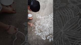 shorts viralshort trending ytyoutube powrnami roju muggu kolamrangoli [upl. by Rramaj]