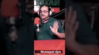 Mulaqaat Ajmal Khan Shobi Ke SaathGuest Sharafat Ali Shah Stage Tv Actor [upl. by Melena]