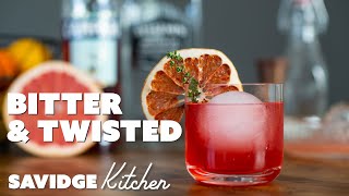 Bitter amp Twisted Grapefruit and Gin  CAMPARI COCKTAIL [upl. by Lustig38]