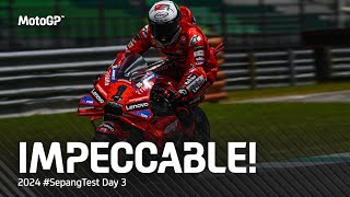 MotoGP™ HIGHLIGHTS 🔥  2024 SepangTest Day 3 [upl. by Tamqrah310]