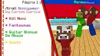 TROLLEANDO CON NUEVOS HACKS DE SUSCRIPTOR Y EMBARAZAN A ESTANCADO  MINECRAFT MAPA TROLL SUSCRIPTOR [upl. by Niveb]