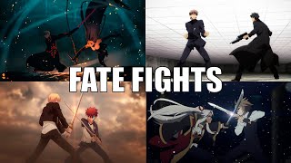 Top 20 Fate Series Fights 20k Subs Special [upl. by Erlene]