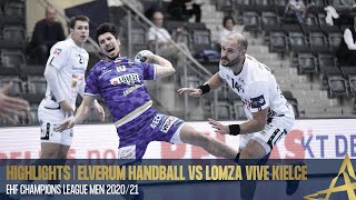 Highlights  Elverum vs Lomza Vive Kielce  Round 3  EHF Champions League 202021 [upl. by Eirek]