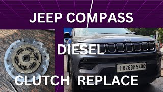 Jeep Compass Diesel manual gear clutch plate change [upl. by Monda856]