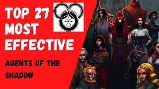 27 Most Effective Agents of the Shadow From The Wheel of Time [upl. by Ahsatak]